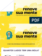 Como transformar nossos pensamentos interiormente