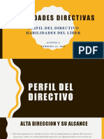 Habilidades Directivas - Habilidades Del Lider y Perfil Del Directivo