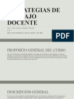 Estrategias de Trabajo Docente