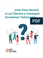 7 Preguntas para Hacerle A Tus Clientes y Conseguir Excelentes Testimonios