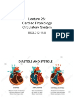 Cardiac Physiology Circulatory System: BIOL212 11/8