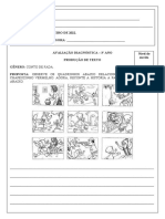 Avaliação Diagnóstica Produção de Texto