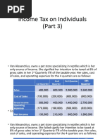 Income Tax On Individuals (Part 3)