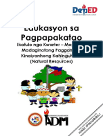 ESP2 - Q3 - MOD5 - Madaginotong Paggamit Sa Kinaiyanhong Kahingahuan - v5