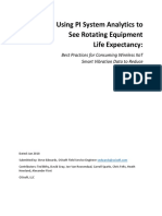 White Paper - Using PI System Analytics To See Rotating Equipment Life Expectancy REV-2