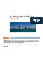 Civil Engineering - Abu Dhabi Synopsis