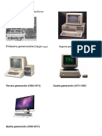 Generaciones de Computadoras