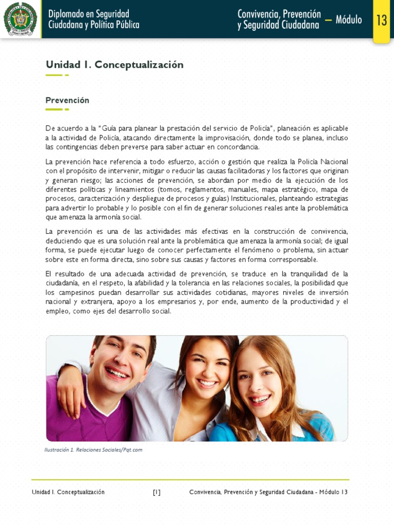 Prevención y Seguridad Ciudadana en Policía | PDF | Valores | Violencia