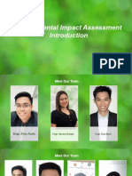 Environmental Impact Assessment Introduction