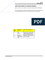 Error Code for Cummins Engine Qsx15