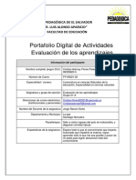Portafolio FINAL de Evaluacion de Los Aprendizajes. CAFP-FMPC