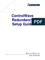 Controlwave Redundancy Setup Guide: Bristol Babcock