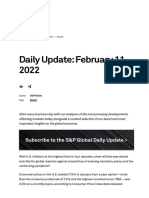 Daily Update: February 11, 2022 - S&P Global