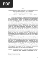 EFFECT KINDS OF TEA PLANT CUTTING AND RATE OF PLANT GROWTH REGULATOR (PGR) ON EARLY GROWTH  OF TEA (Camellia sinensis [L.] O. Kuntze) var. Assamica SEEDLING [Makalah Publikasi-skripsi Aji Prasetio]