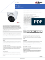 DAHUA DH IPC HDW3841T ZAS Cámara IP 8 Megapixeles Ficha Técnica Español