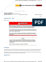 Main Relief Valve - Adjust: Shutdown SIS