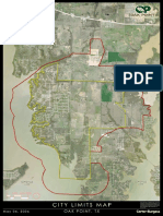City of Oak Point Aerial Map PDF
