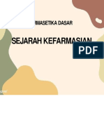 Farmasetika Dasar (Sejarah Farmasi)