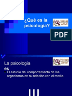 Qué es la psicología