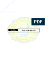 Differential Equations Module