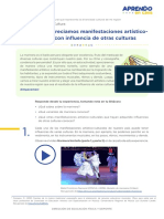 Exp5 Secundaria 3y4 Seguimosaprendiendo Arte Actividad1apreciamosmanifestacionesartisticoculturalesconinfluenciadeotrasculturas