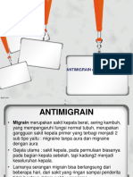 Kuliah 5 - Antimigraine Dan Antivertigo