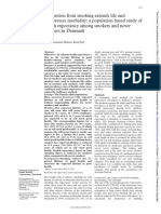 Abstention From Smoking Extends Life and Compresses Morbidity: A Population Based Study of Health Expectancy Among Smokers and Never Smokers in Denmark