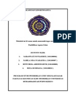 Makalah Pendidikan Agama Islam