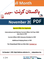 Full Month November 2021 Current Affairs in PDF