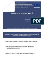 Analiza Economica Final