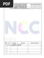 Rationalised Welding Consumables For Site Fabrication/Erection