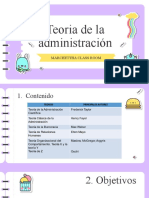 Teorias de Administracion