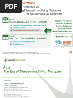 Traditional Treatments Vs Moder Treatments For ALS