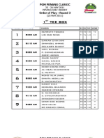 Penang Draw Round 3