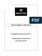 MBA 8 Year 2 Managerial Finance Workbook January 2020