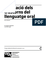 Avaluació Dels Trastorns Del Llenguatge Oral: Eva Aguilar-Mediavilla Lucía Buil Legaz