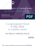 Capnography in Cardiac Arrest-No Trace Wrong Place