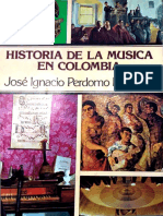 PERDOMO ESCOBAR Jose Ignacio Historia de La Musica Colombiana