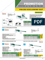 Download Attractive Promotion Prices Applicable From 1st Jan, 22 to 30th Apr, 22