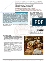 Good Manufacturing Practice GMP Guidelines Eudralex Volume 4