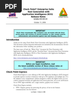 Check Point® Enterprise Suite Next Generation With Application Intelligence (R55) Release Notes
