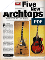 Top Sounds for Low Bucks: Affordable Archtop Guitars