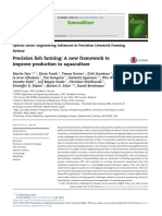 Sciencedirect: Precision Fish Farming: A New Framework To Improve Production in Aquaculture