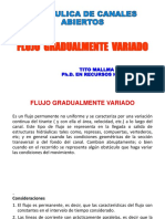 Flujo Gradualmente Variado