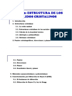 Tema 2 - Estructuras Cristalinas