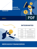 Mercados Financieros, Esquema Internacional y Nacional