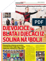 Školski Sport 27.4.2011.