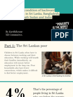 The Condition of Backward Children in Sri Lanka, Bangladesh, South Sudan and India