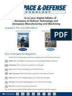Welcome To Your Digital Edition Of: Aerospace & Defense Technology and Aerospace Manufacturing and Machining