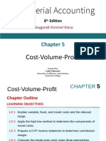 Ch05 Cost Volume Profit